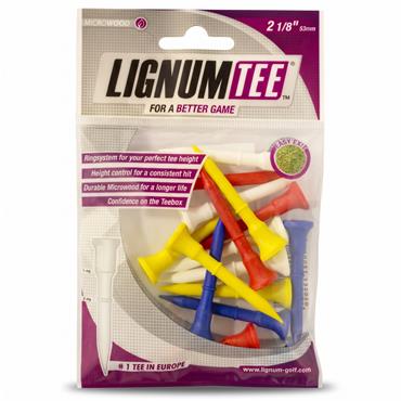 Lignum Tee PlasticTees Multicolour 16-Pack 53 mm